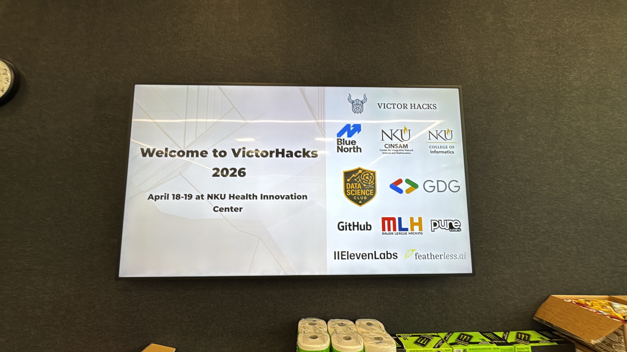 VictorHacks 2026 Moment