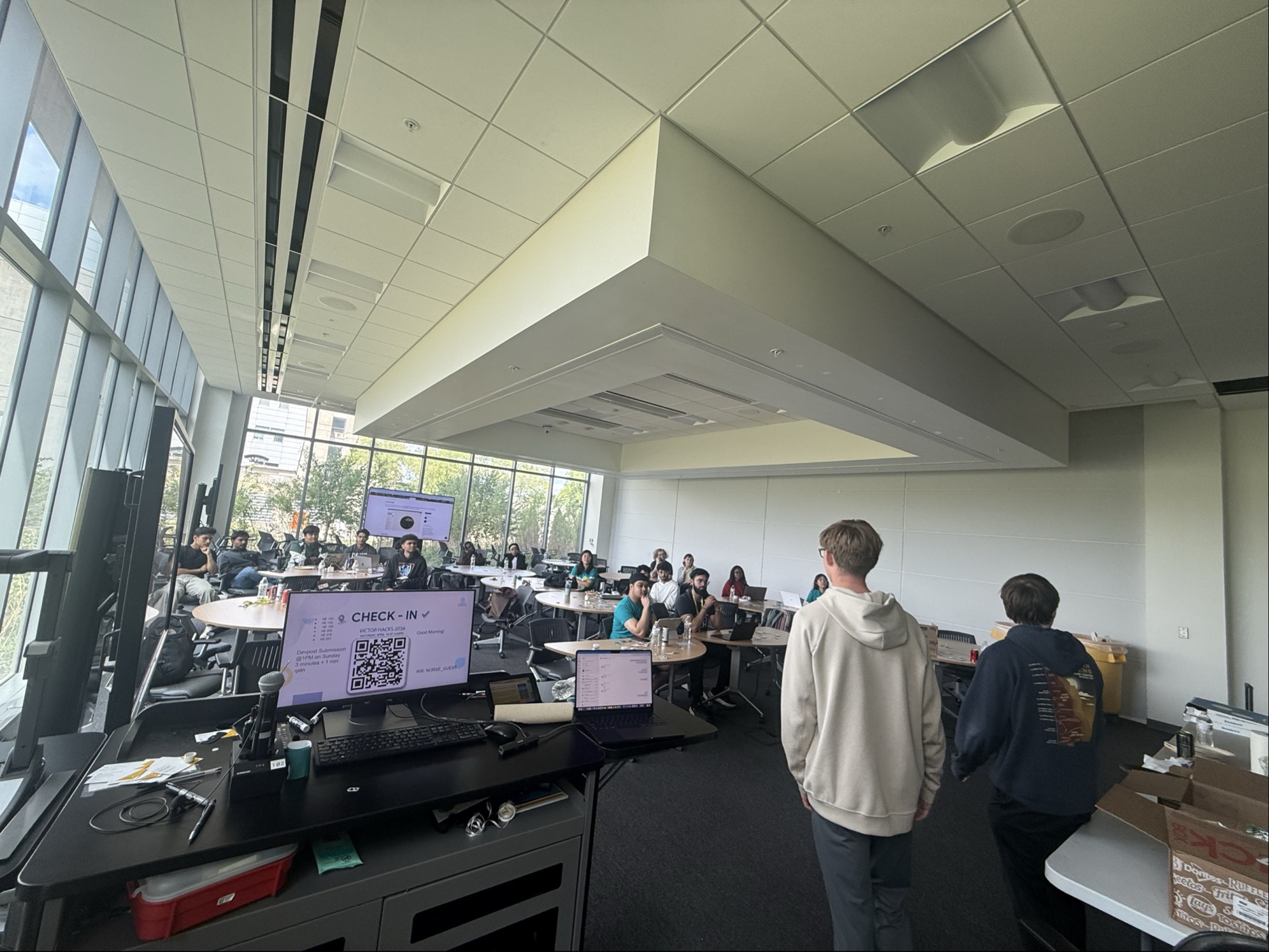 VictorHacks 2026 Moment