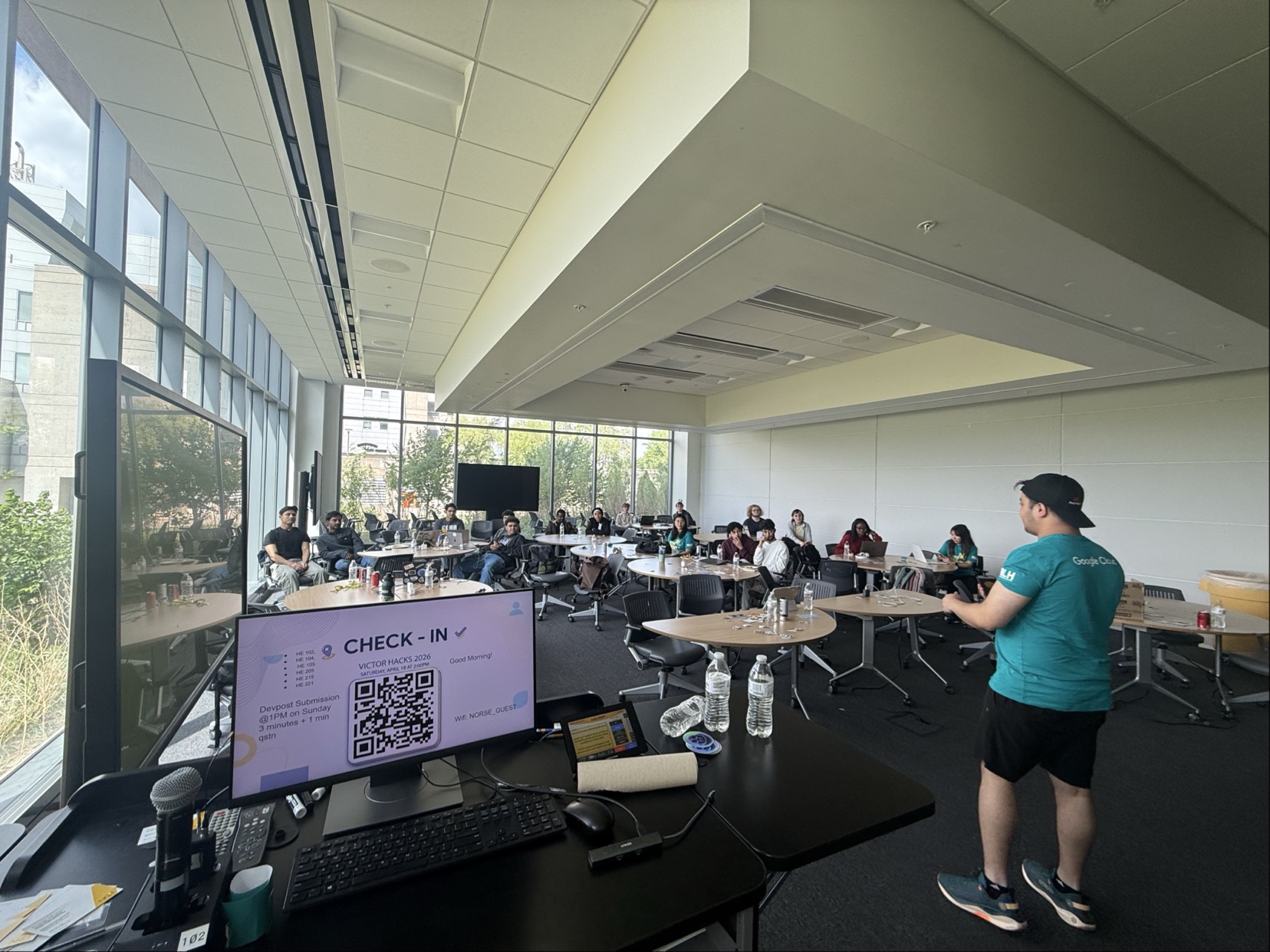 VictorHacks 2026 Moment