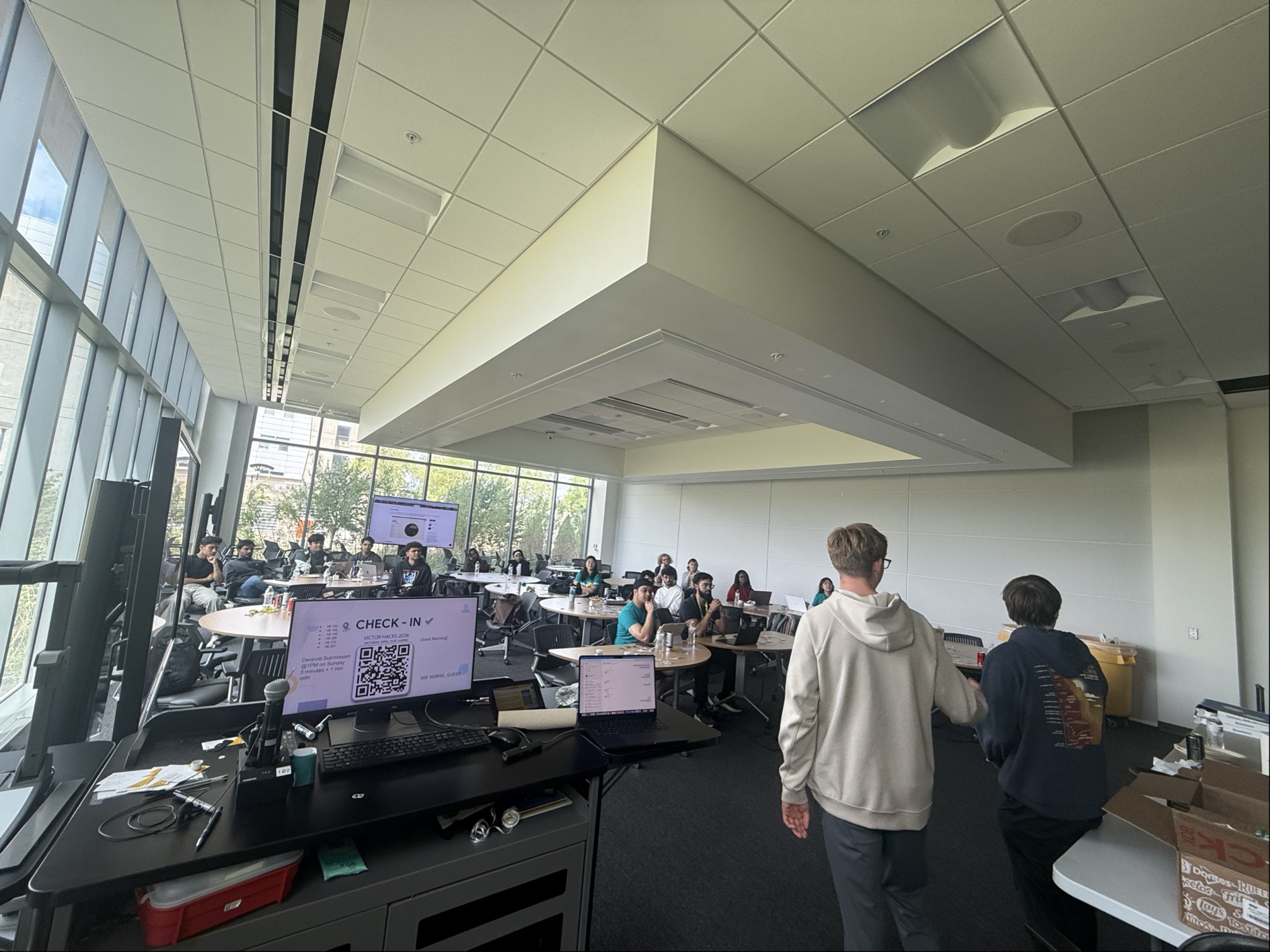 VictorHacks 2026 Moment